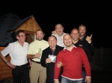815 - Geburtstag Bernd Schwab Sportprominenz feiert Geburtstag auf Leimens neuer “Almhütte” bei Fody´s