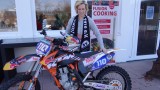 916 - Fody´s SVS Fanclub 1 SVS-Fans für den Aufstieg: Vierfache Moto- Cross Weltmeisterin Steffi Laier dabei!