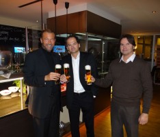 Krombacher Geschäftsführer Bernhard Schadeberg besichtigt Fody´s