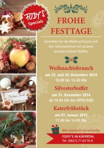 Kaefertal Oeffnungszeiten Xmas - 1