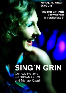 166 - Sing n grin Susan Horn